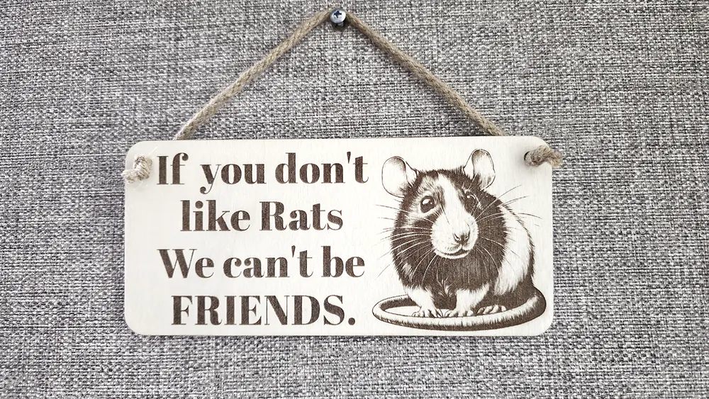 Rat related signs and gifts