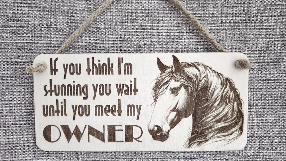 Horse related Signs and Plaques