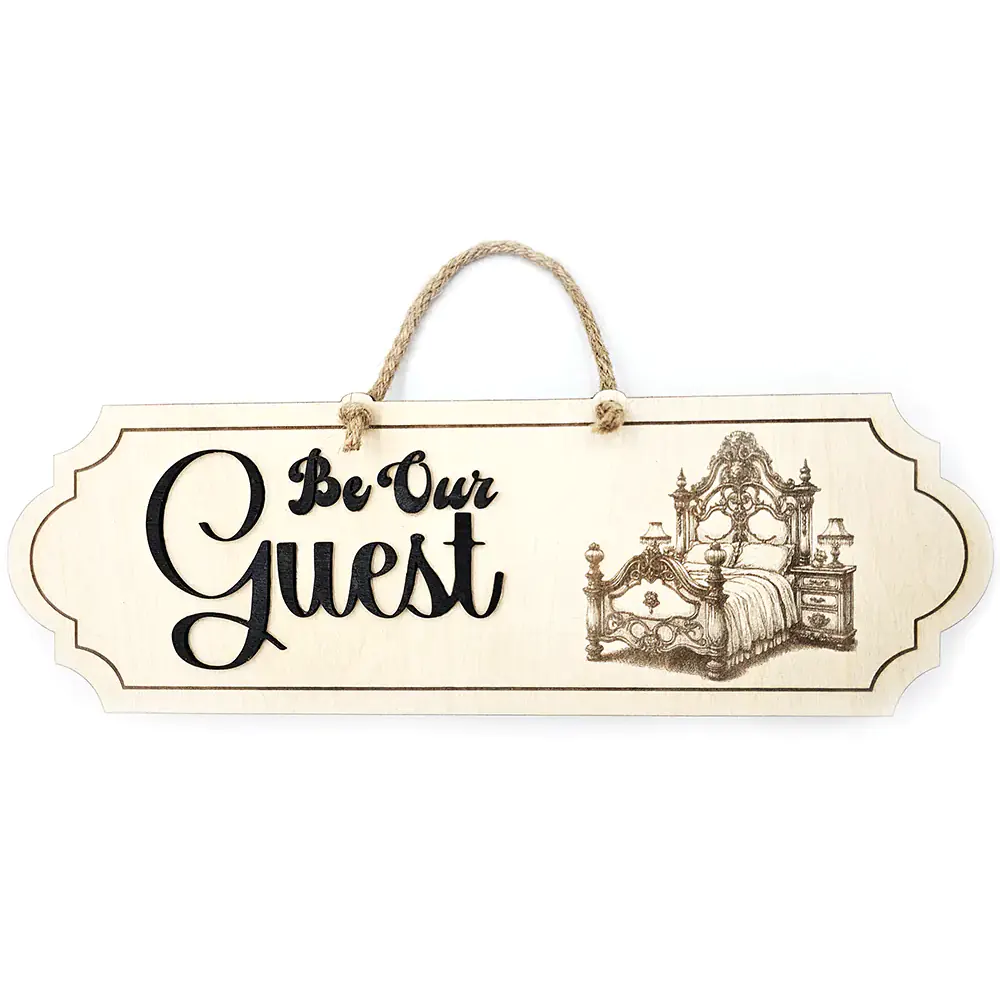 Be Our Guest Deluxe Sign