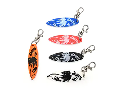 Surfing Themed Keyring