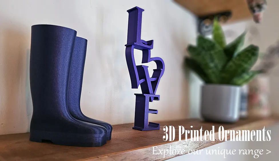 3D Printed Products Ornaments and Decorative Pieces