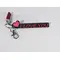 I Love You keyring with heart motif and red tassle Valentines gift