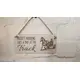 Trotting Themed Decorative Sign | Plaque Pony and Trap