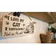 I LOVE MY CAT Humans Not So Much | Cute Cat Decorative Sign | Wooden Plaque