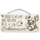 Schnauzer Decorative Sign | Plaque | Love