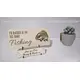 Be Our Guest Sign Deluxe Decorative Plaque With 3D Raised Lettering and Bed Graphic