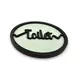 Toilet Door Sign Decorative Wooden Plaque Elegant Engraved Round Design