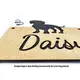 Alsatian Cage Sign Personalised With Pets Name | German Shepherd