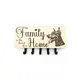 Key Holder Wall Mounted With 5 Hooks And Small Letter Rack Create Your Own Design